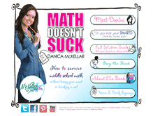 Tablet Screenshot of mathdoesntsuck.com